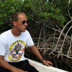 grant-1-medium Grant Johnson among the mangroves of North Bimini.